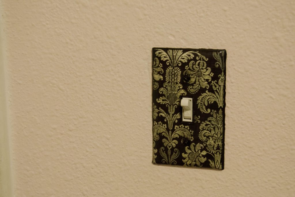 decorative black light switch covers