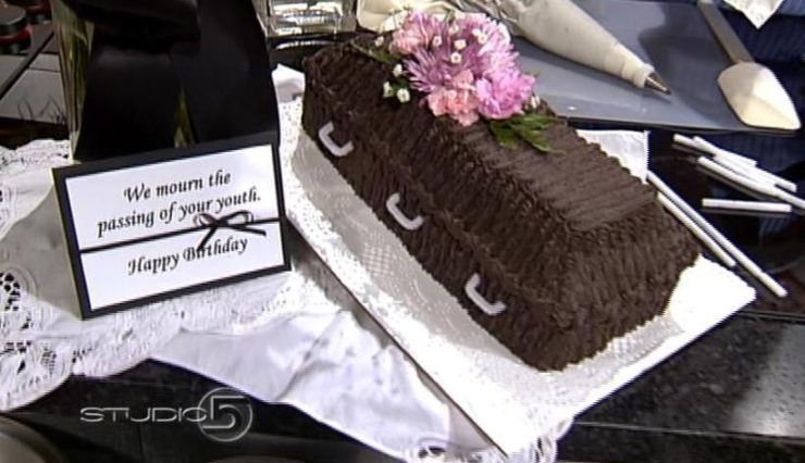 How To Make A Coffin Cake 
