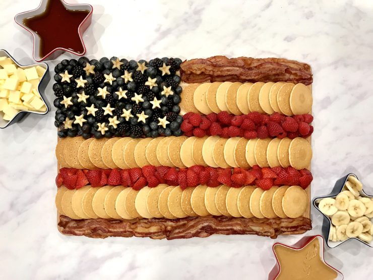 4th of july snack board