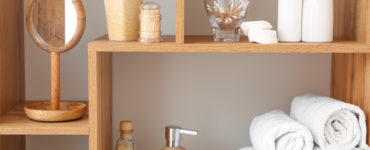 bathroom organizing containers