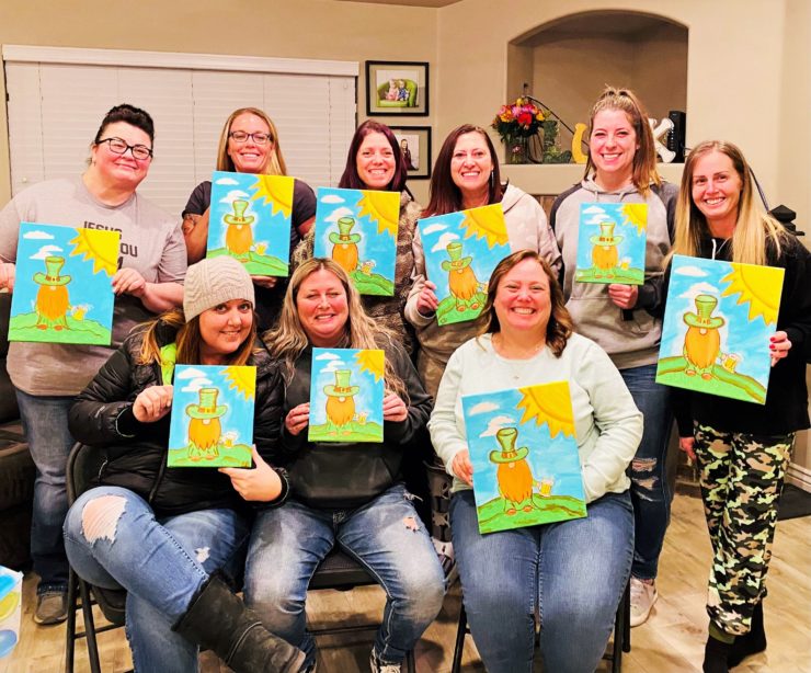 The Virtual Paint Night Party: Here are the 6 things you need to