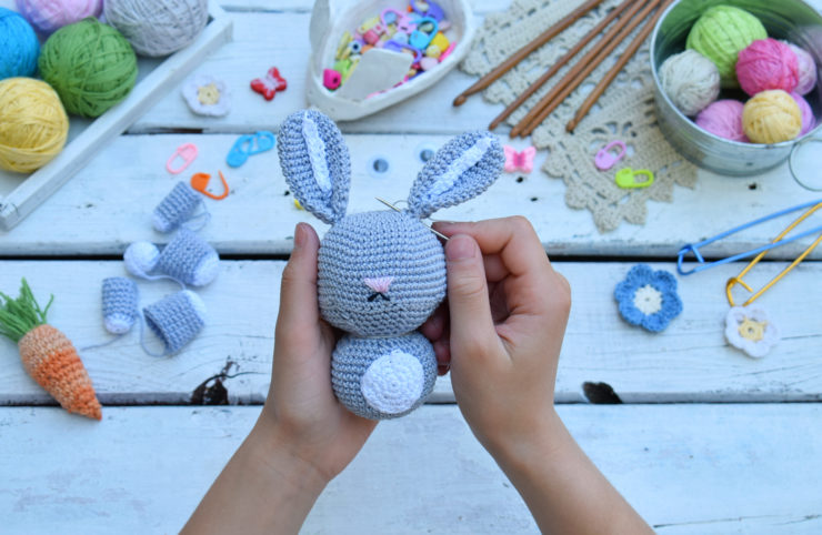 fabric bunny projects
