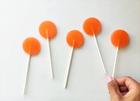 homemade lollipops