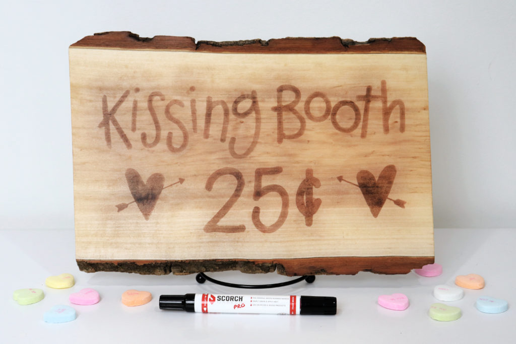 Wood burning with a marker? 3 Valentine's décor projects that anyone can  make