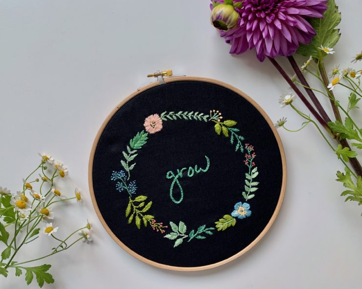 embroidery for anxiety
