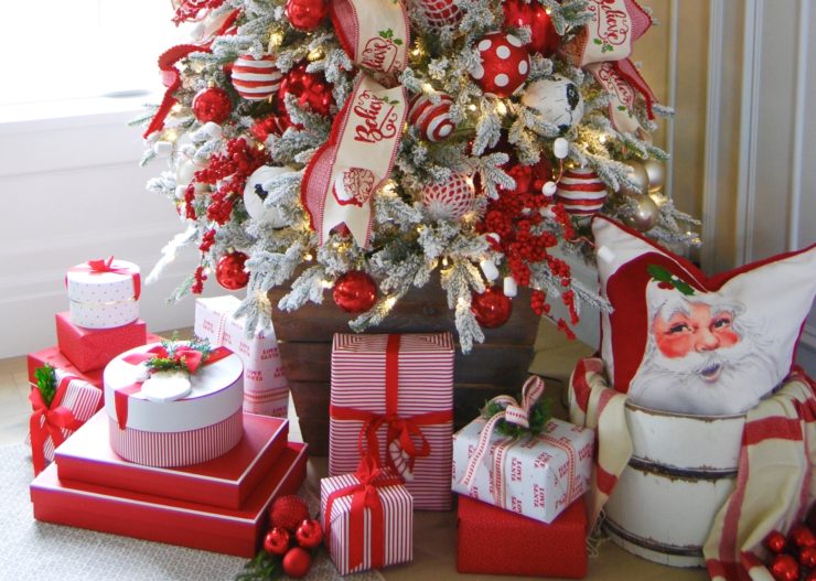 coordinate the christmas tree
