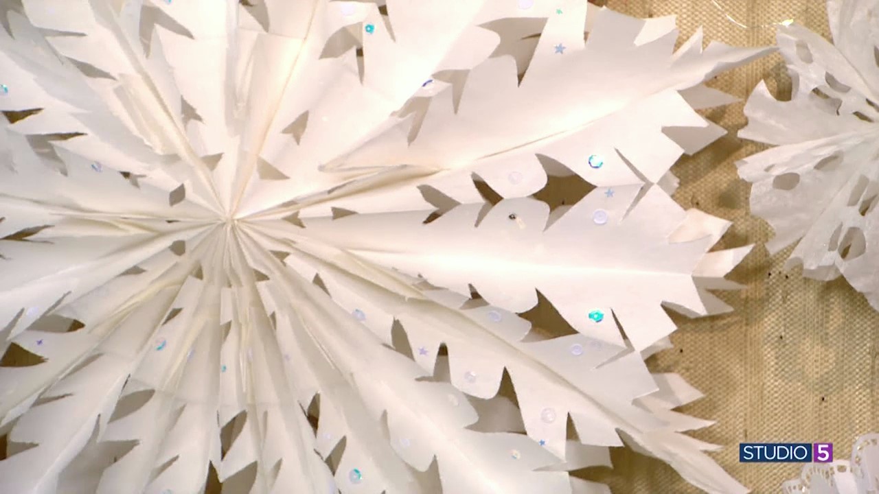 Making Stuff: 3D Paper Snowflakes