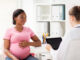 pregnant woman doctors visit