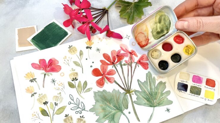 Pack along a mini paint set! Here's how to upcycle common items into a  creative outlet