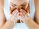 skincare myths - washing face