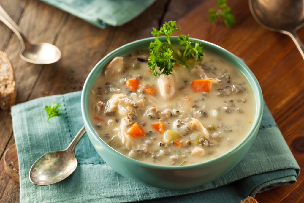 Chicken Wild Rice Soup - Culinary Hill