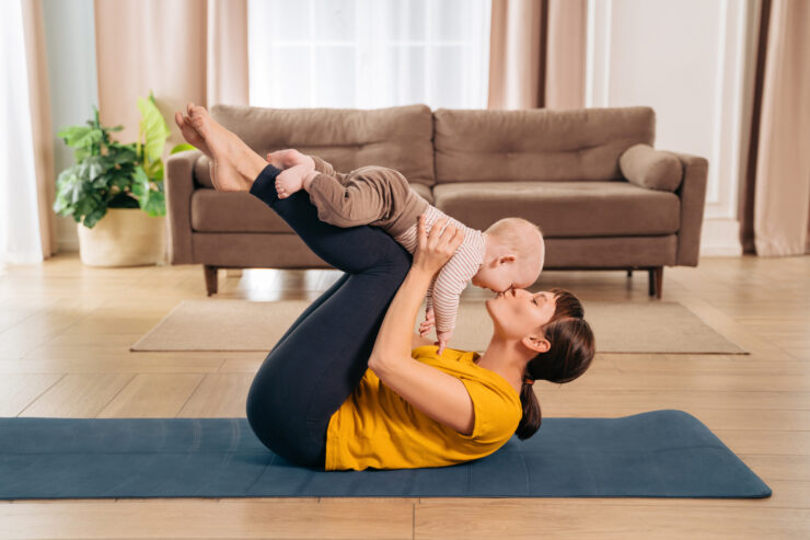 fourth trimester - mom and baby yoga