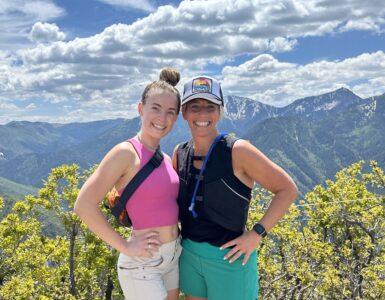 passing on your passion - heidi swapp quincy glassey hike