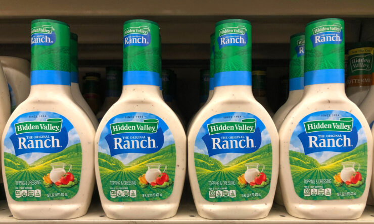 new ranch flavors - hidden valley ranch on shelf