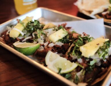 utah restaurants - tacos on a plate