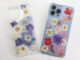 dried flower phone case