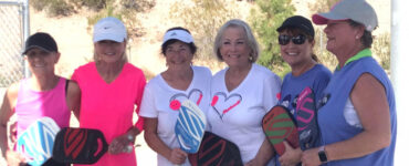 pickleball players