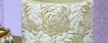 sea shell projects - sea shell lampshade