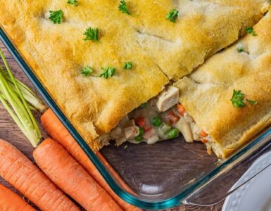 chicken pot pie casserole