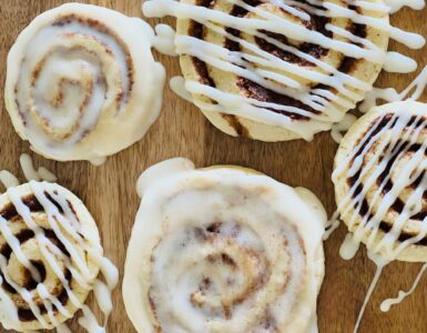 cinnamon roll - cookies