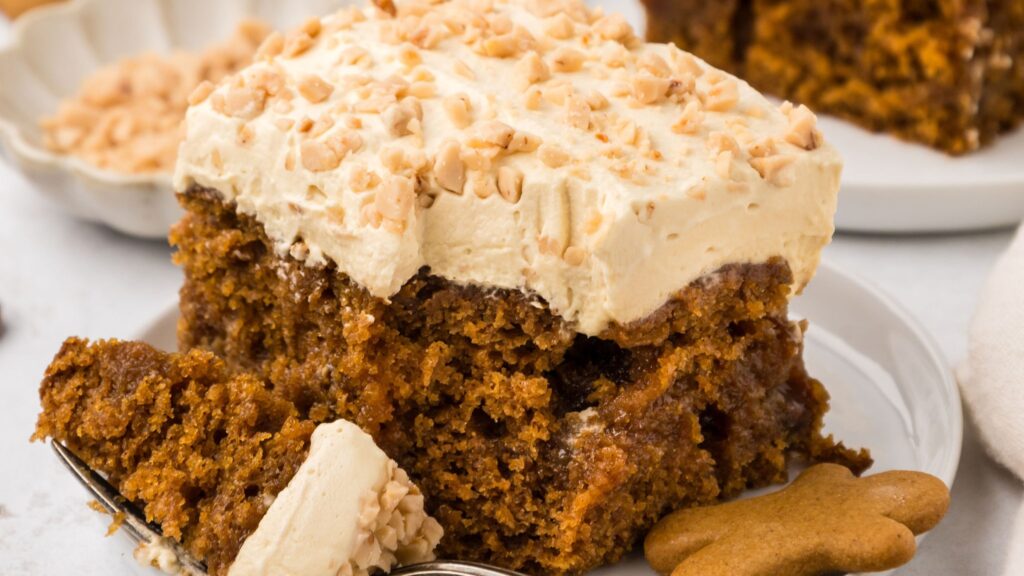 A Gingerbread Poke Cake is the Holiday Dessert You Didn’t Know You Needed
