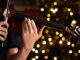 violinist at christmas