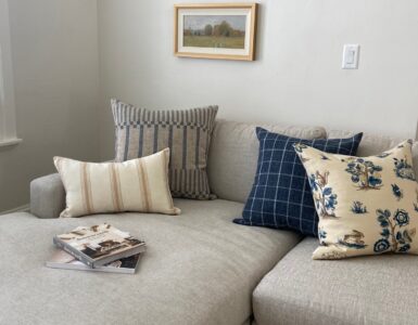 throw pillows