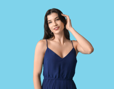 new black - woman navy jumpsuit
