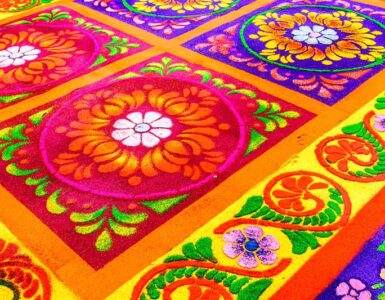 easter traditions - easter rugs