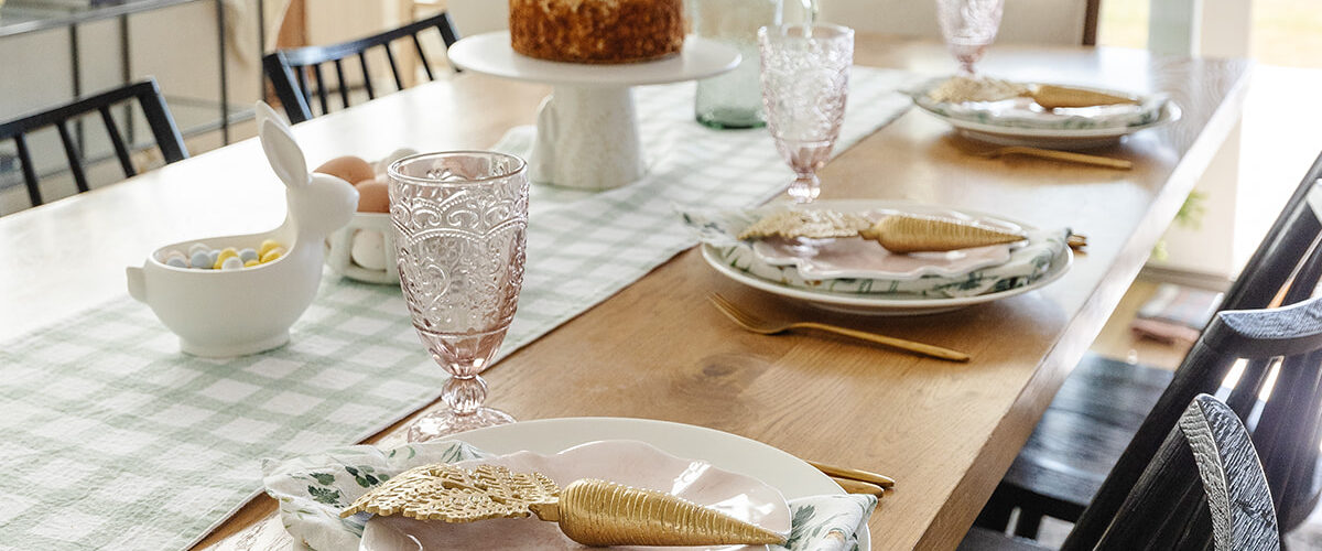 easter table setting