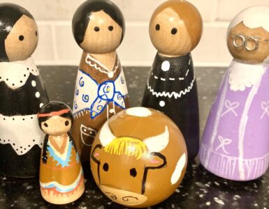 ancestry connection weekend - peg dolls