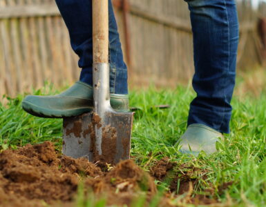 digging