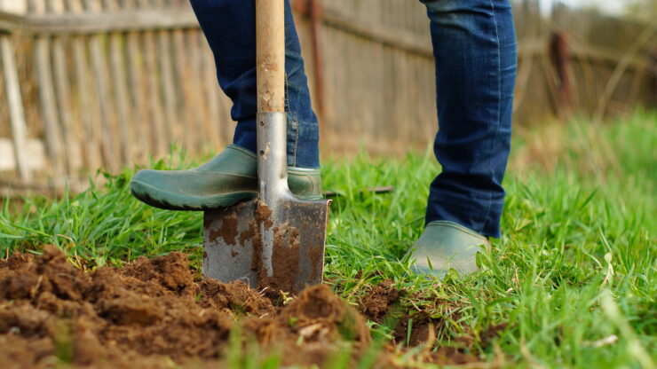 digging