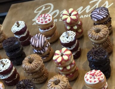 frosting flavors - donut wall