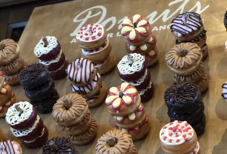 frosting flavors - donut wall