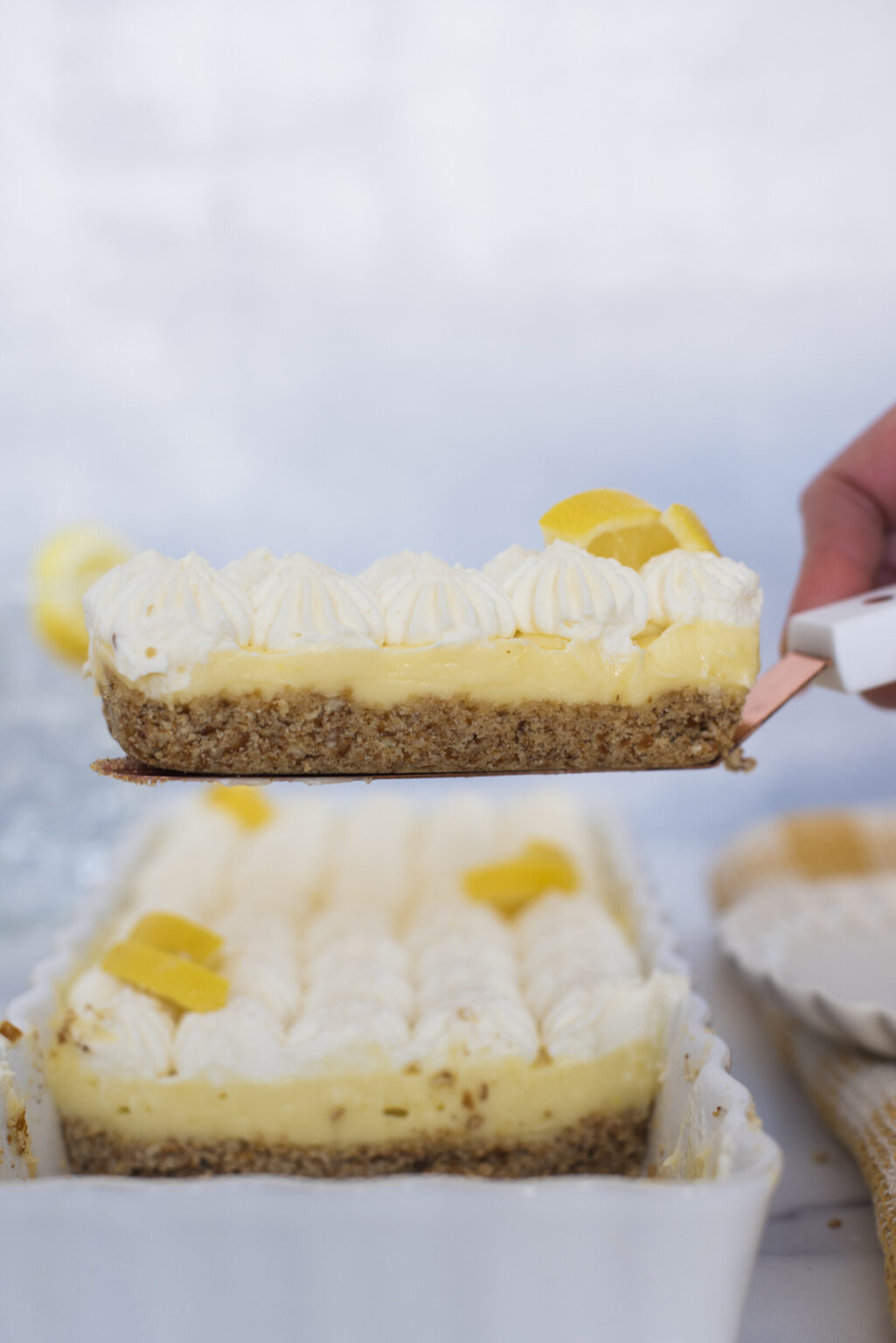 A Pretzel Crust Makes This Lemon Tart the Perfect Mix of Sweet & Salty