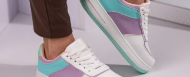colorful sneakers