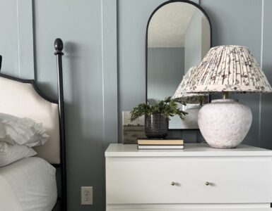 pleated lampshade