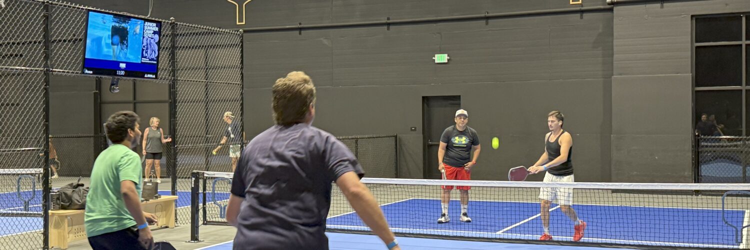 summer hot spots - pickleball court