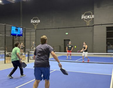 summer hot spots - pickleball court