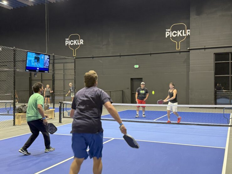 summer hot spots - pickleball court