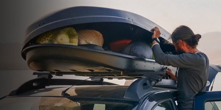 car roof container
