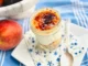 garden party - peach creme brulee