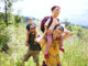 awe hunting - family on a hike