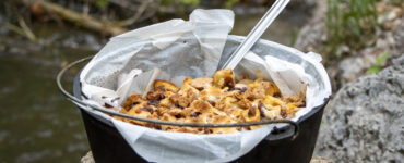 s'mores bread pudding