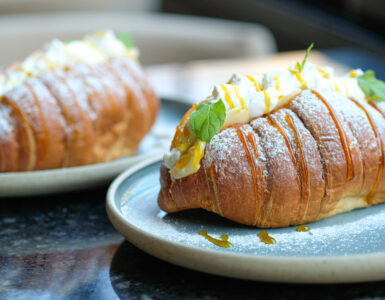 lemon meringue croissants