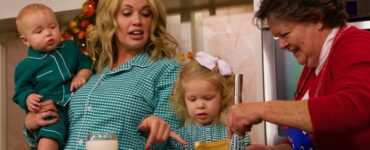 becky low, brooke walker, and kids