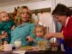 becky low, brooke walker, and kids