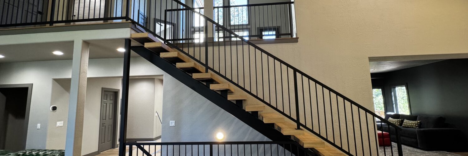 stairs in new home
