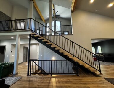 stairs in new home
